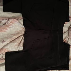 Black leggings. Super stretchy and comfortable